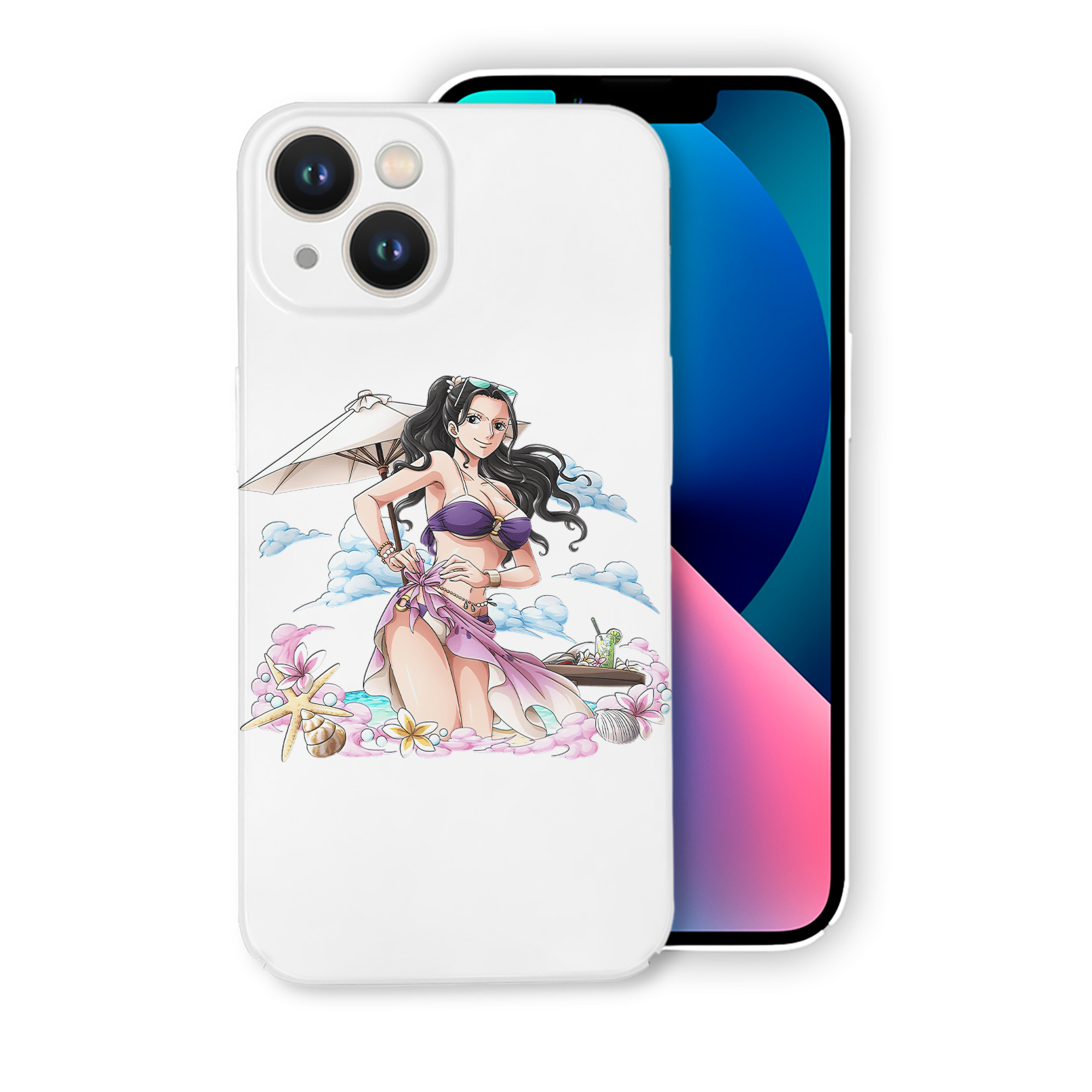 （画像用） ワンピース ニコ・ロビン ONE PIECE Nico Robin 【iPhone 14シリーズ対応】ハードケース